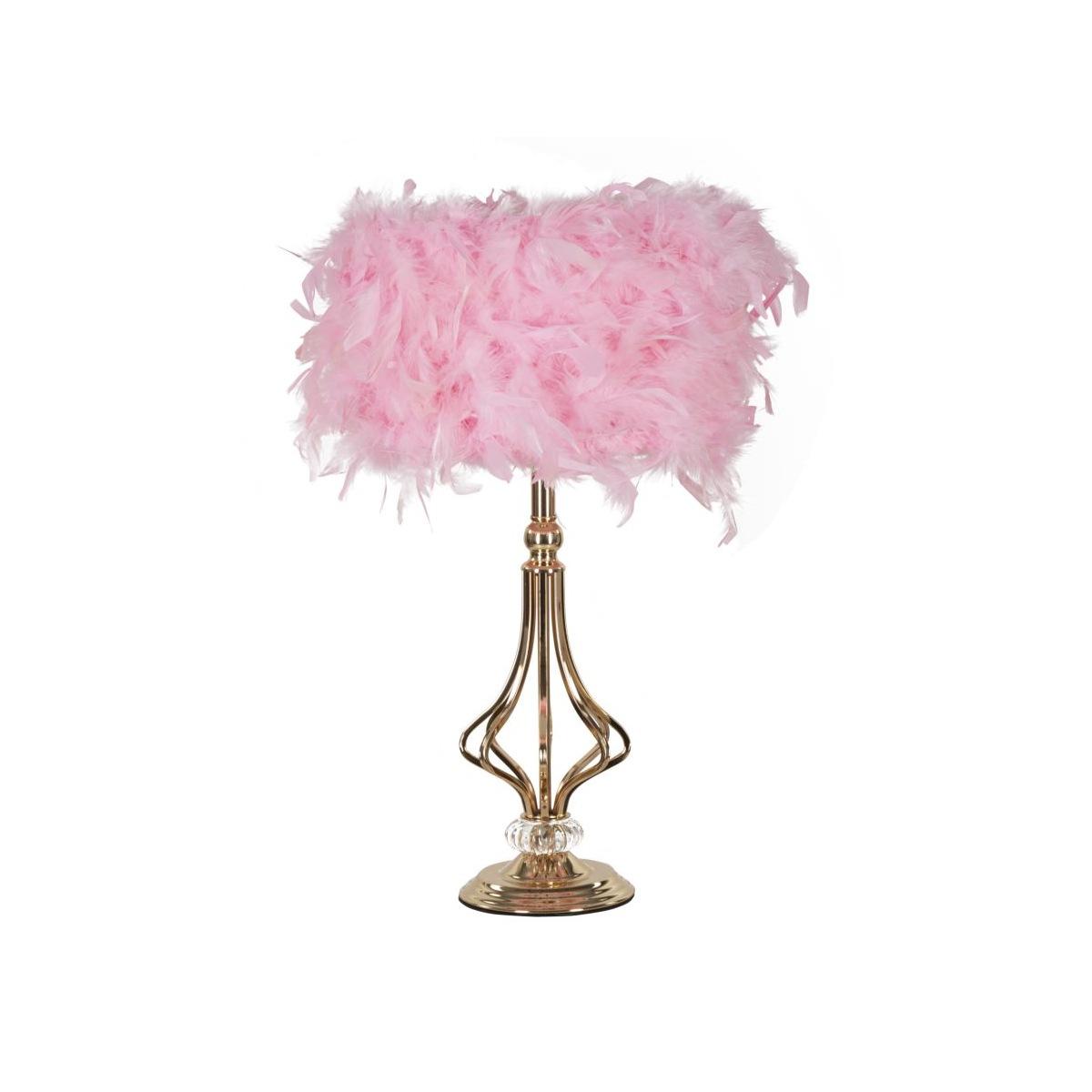Lampada tavolo tarty rosa
