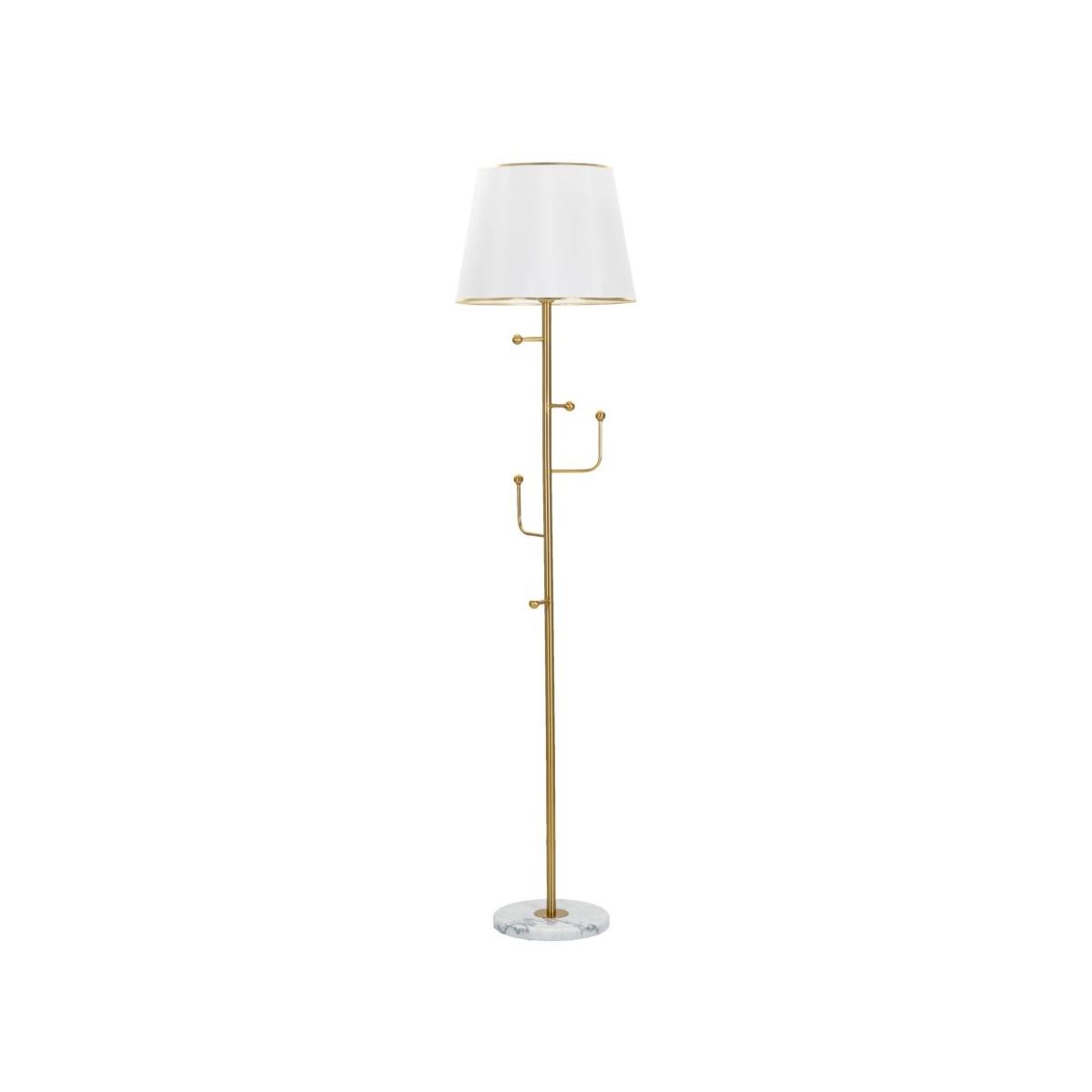 Lampada terra appendi abiti