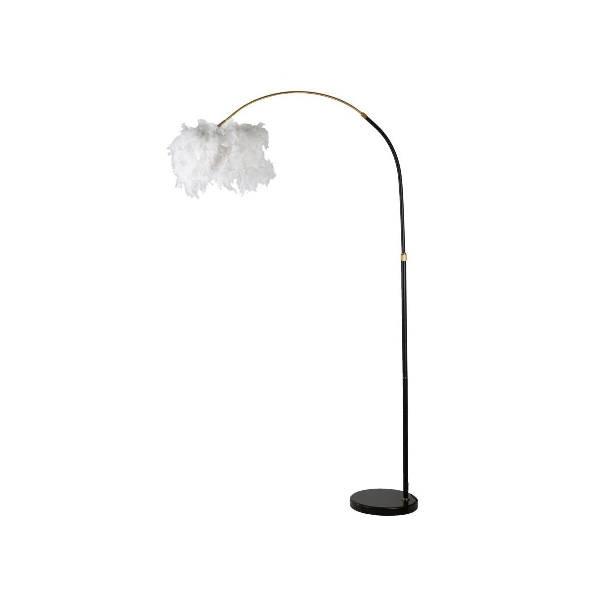 Lampada terra arc plur bianco 100 x 150 cm