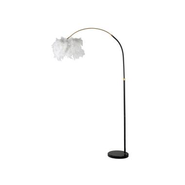 Lampada terra arc plur bianco 100 x 150 cm