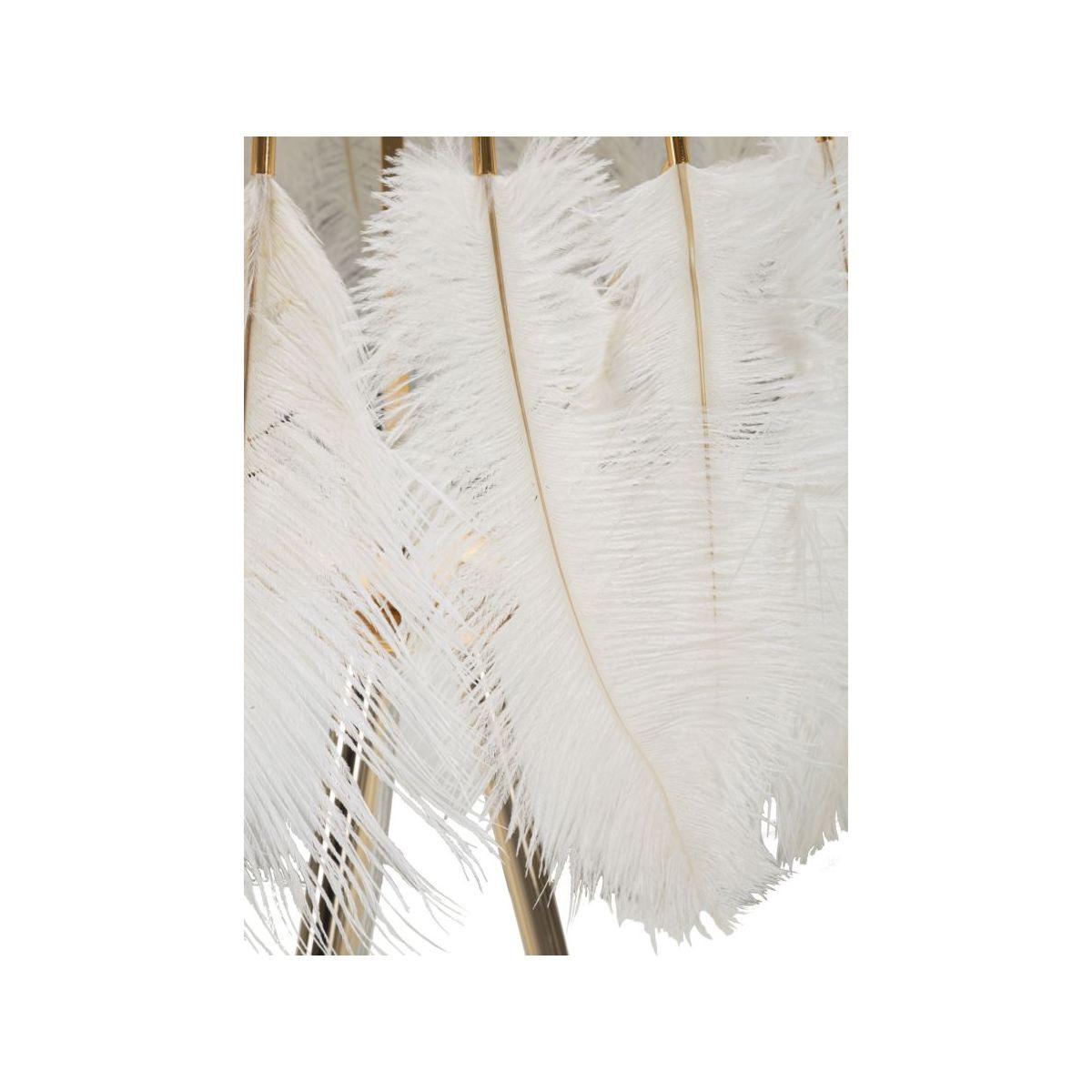 Lampada terra feather stand