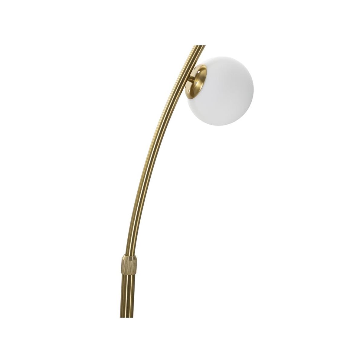 Lampada da terra glamy arc 6 luci 130 x 45 x 220 cm