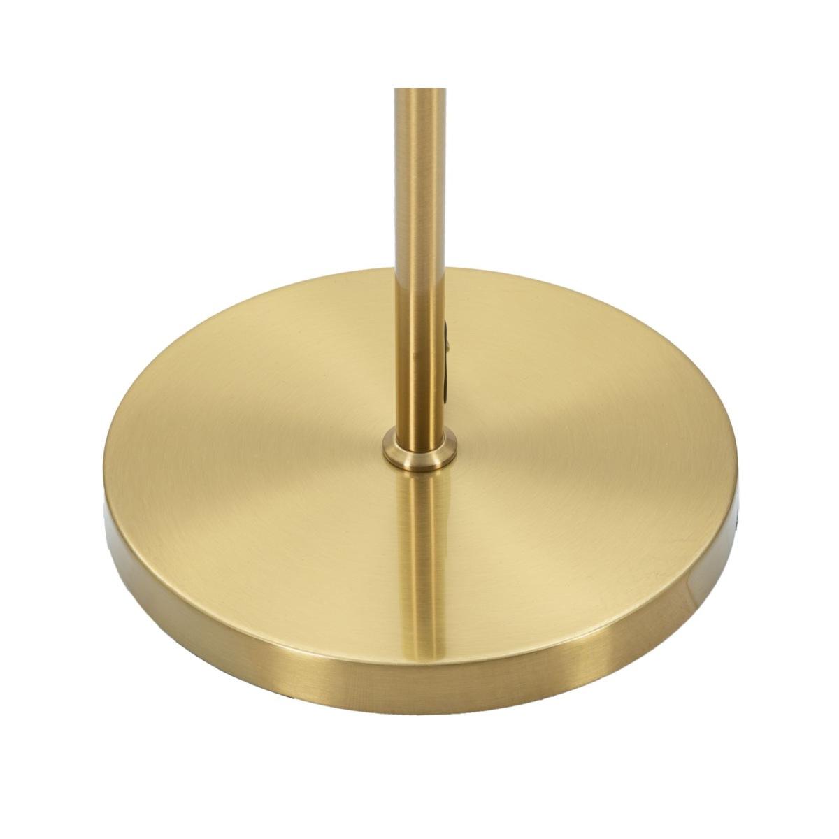 Lampada terra glamy 2 luci modello s
