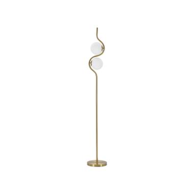 Lampada terra glamy 2 luci modello s