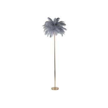 Lampada terra palm grigia