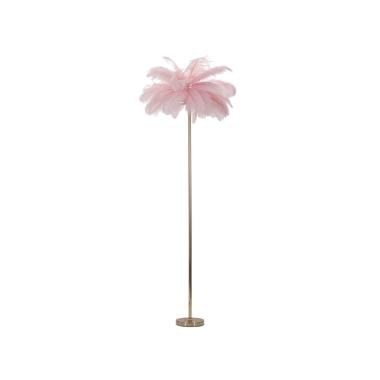 Lampada terra palm rosa