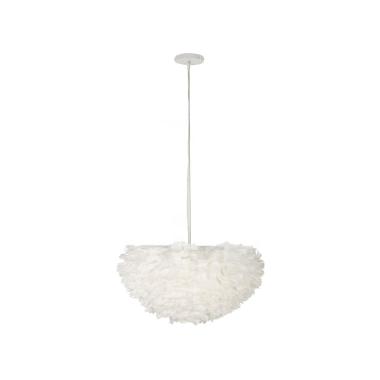Lampadario feather altezza filo 110 cm