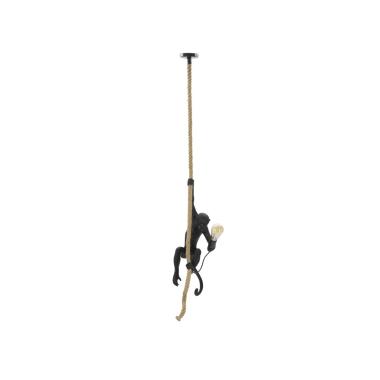 Lampadario monkey nero 27 x 32 x 145 cm