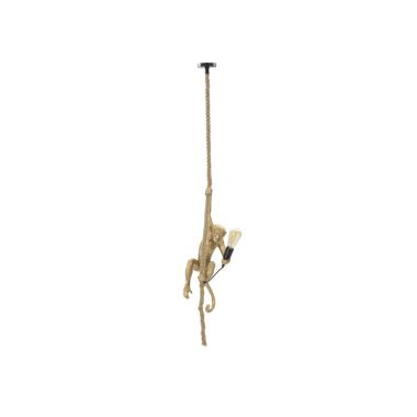 Lampadario monkey oro 27 x 32 x 145 cm