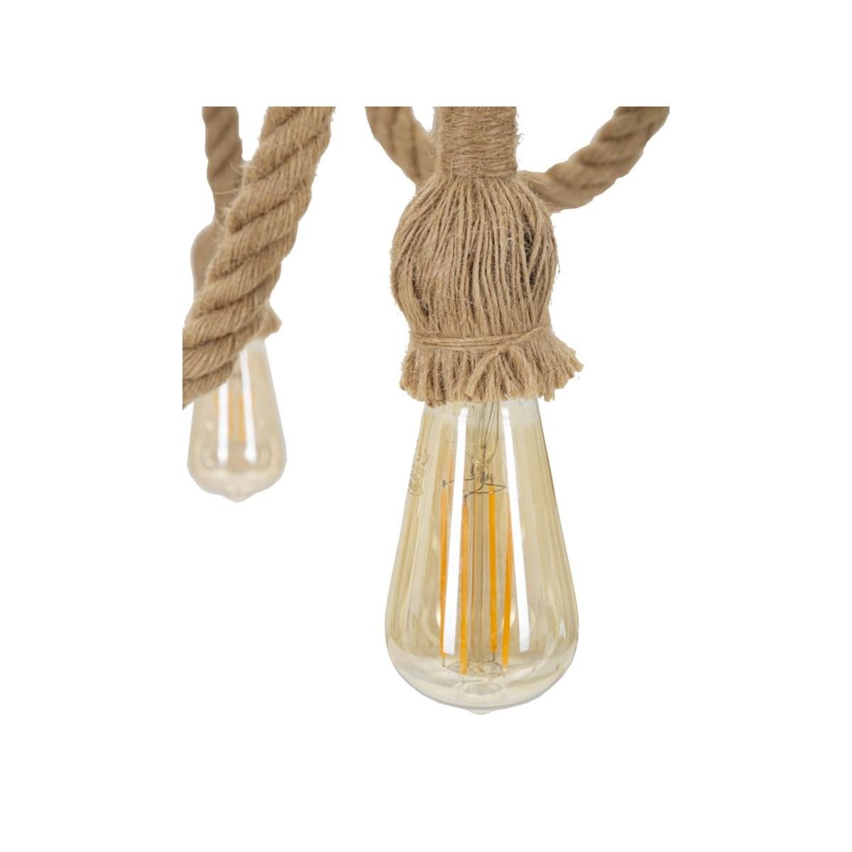Lampadario rope circle