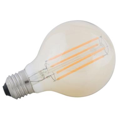 Lampadina Led "G80" *220-240V 4W 2200K E27* Amber cm.Ø7,5x11