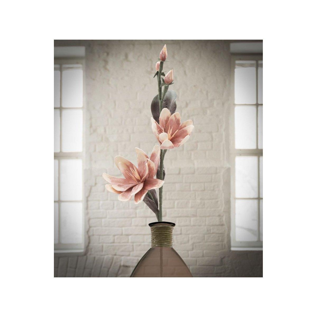Fiore magnolia x2 arancione