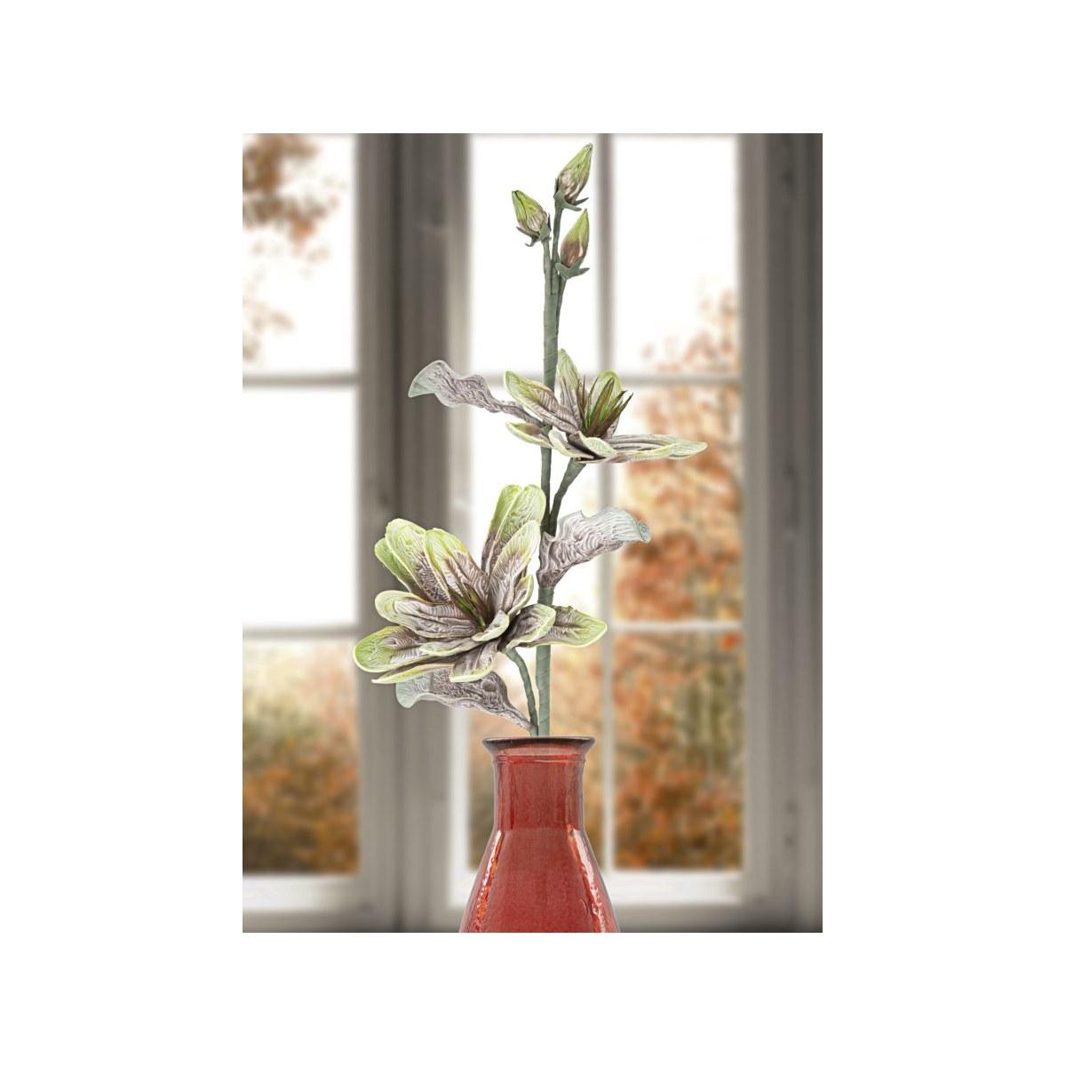 Fiore magnolia x2 verde