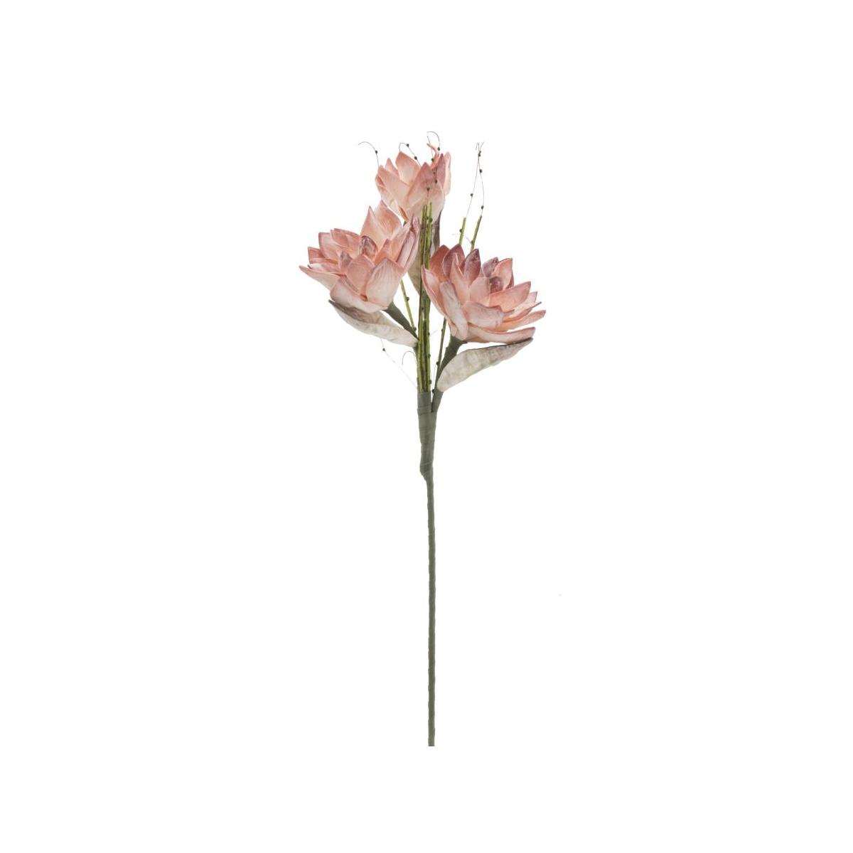 Fiore magnolia x3 arancio