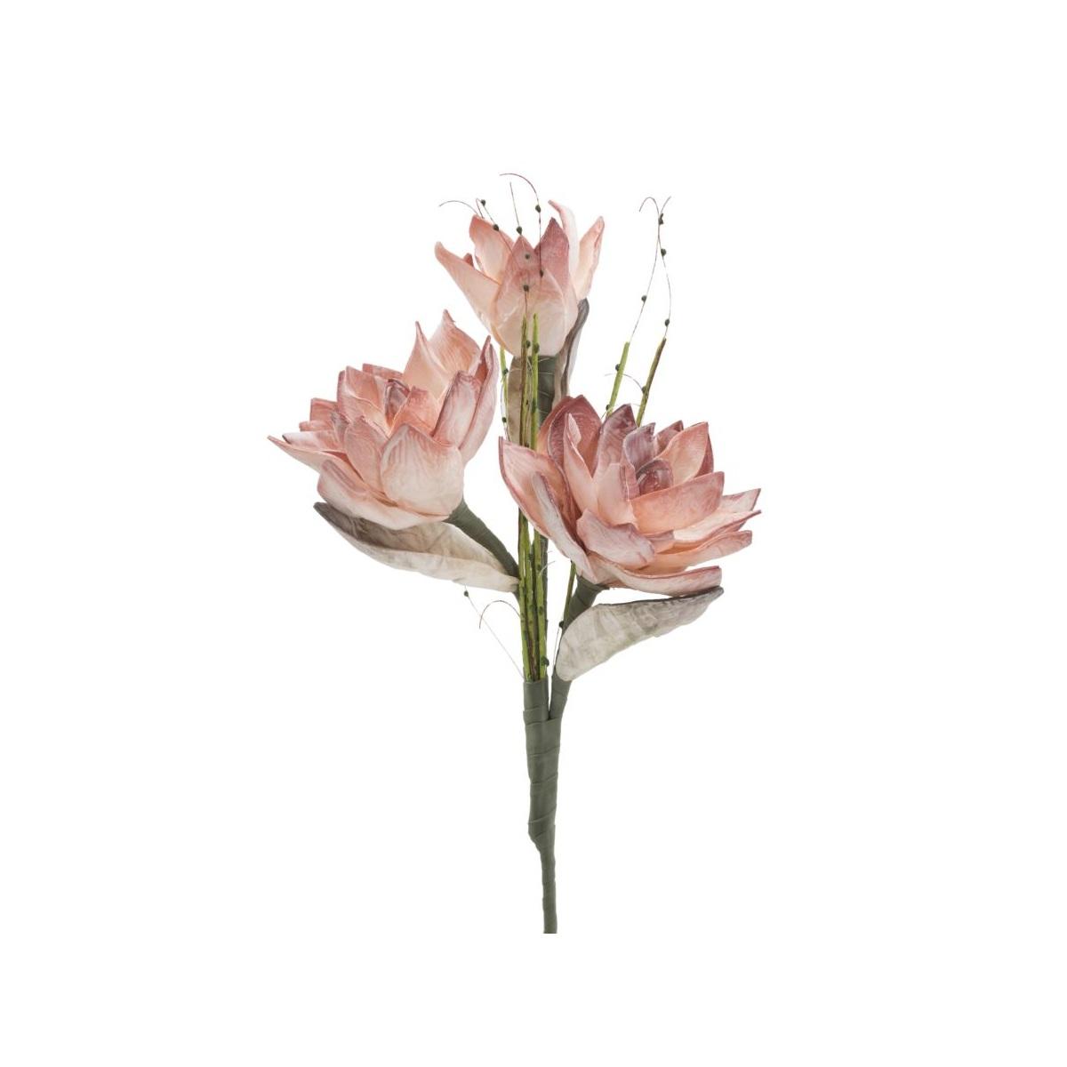 Fiore magnolia x3 arancio