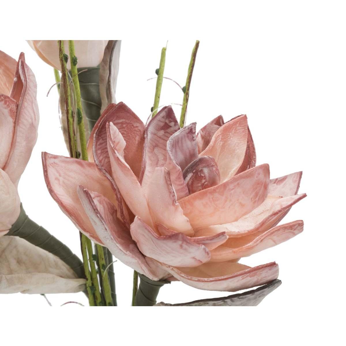 Fiore magnolia x3 arancio