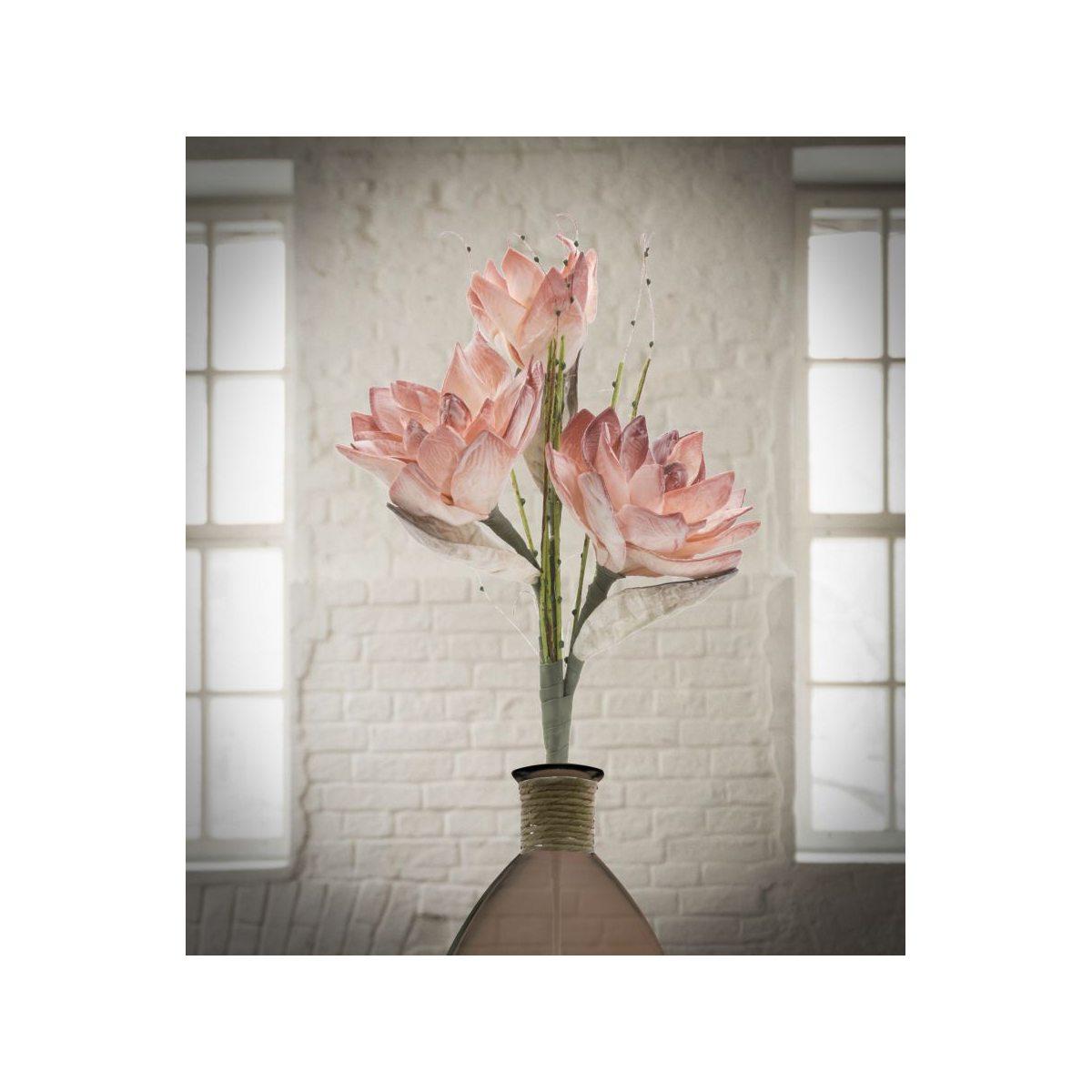 Fiore magnolia x3 arancio