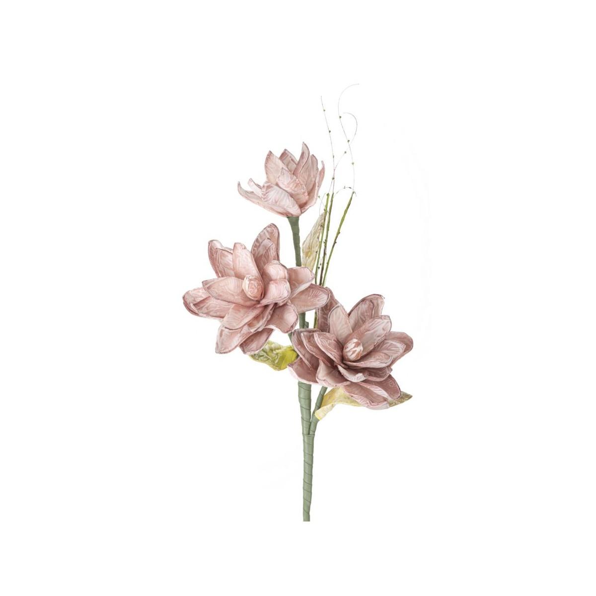 Fiore magnolia x3 rosa