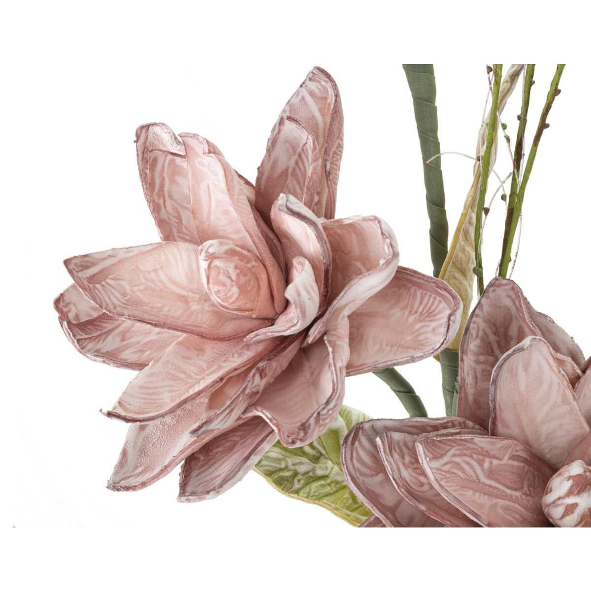 Fiore magnolia x3 rosa