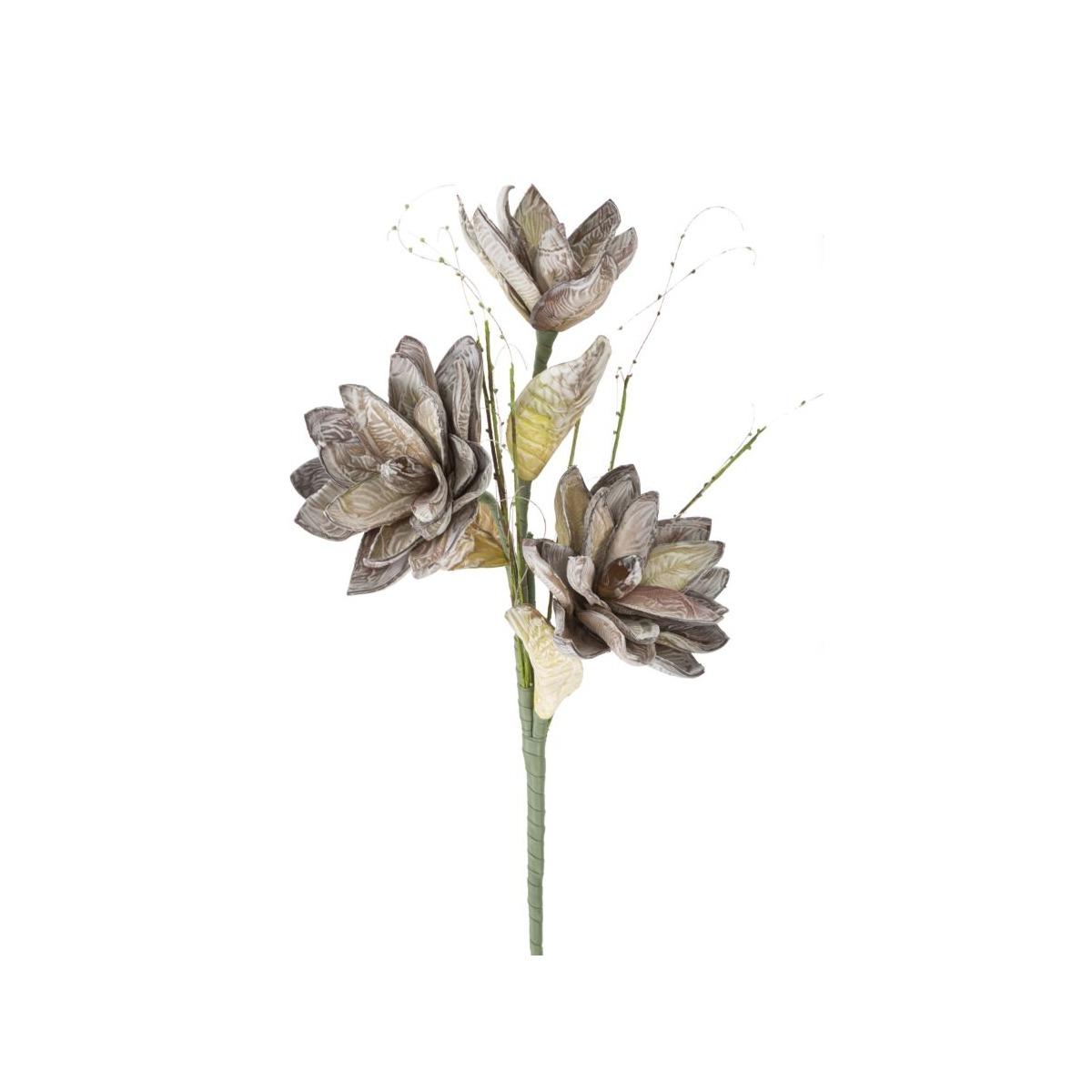Fiore magnolia x3 verde