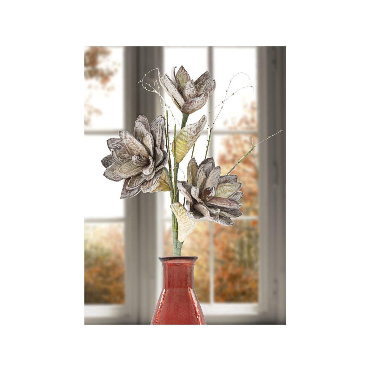 Fiore magnolia x3 verde