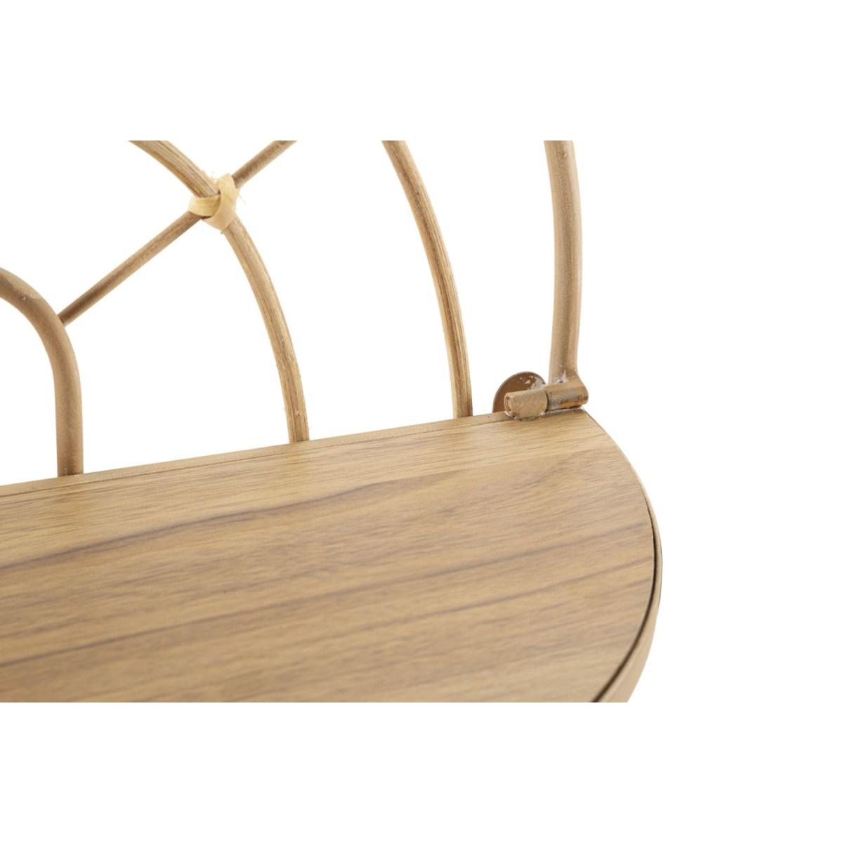 Mensola doppia arch 34,5 x 18 x 45,5 cm