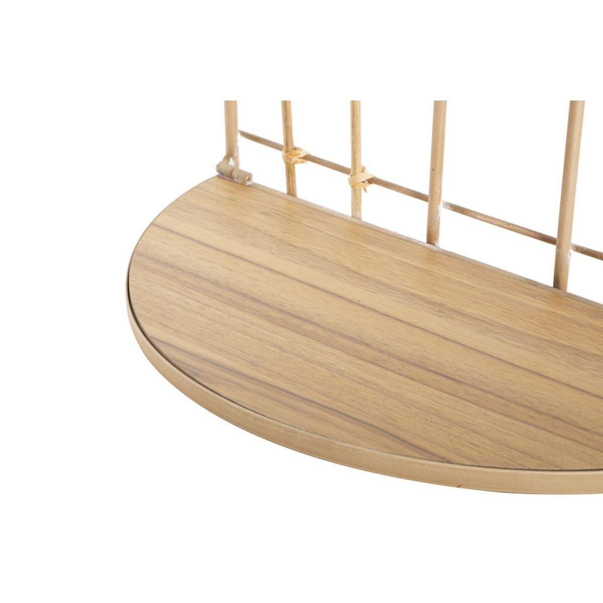 Mensola doppia arch 34,5 x 18 x 45,5 cm