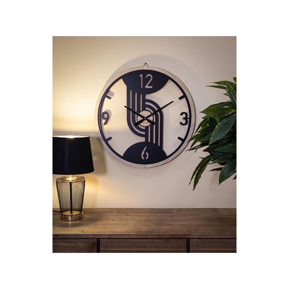 Orologio muro clips