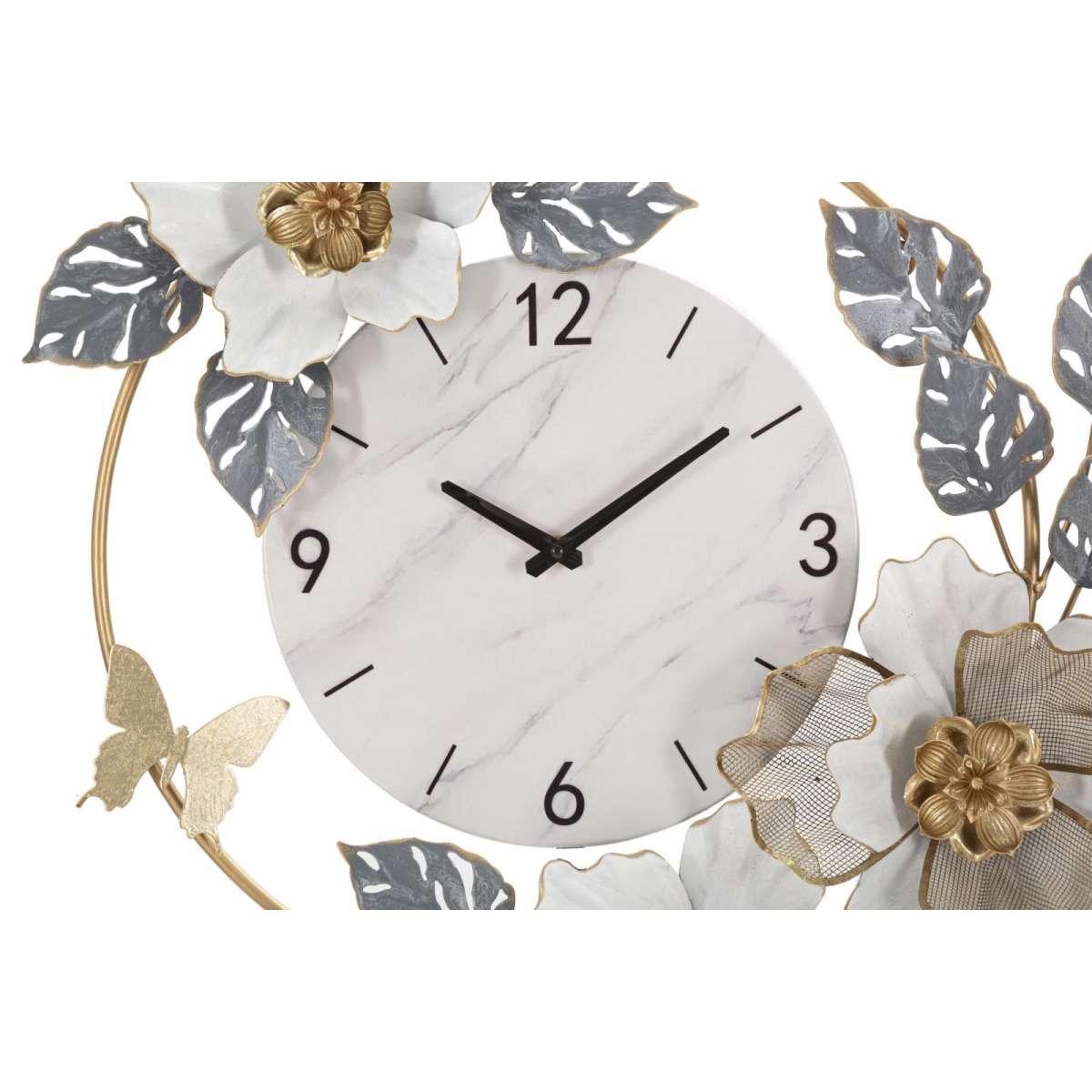 Orologio muro flowers 64 x 8 x 64 cm