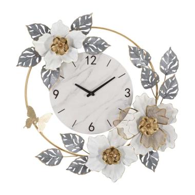 Orologio muro flowers 64 x 8 x 64 cm