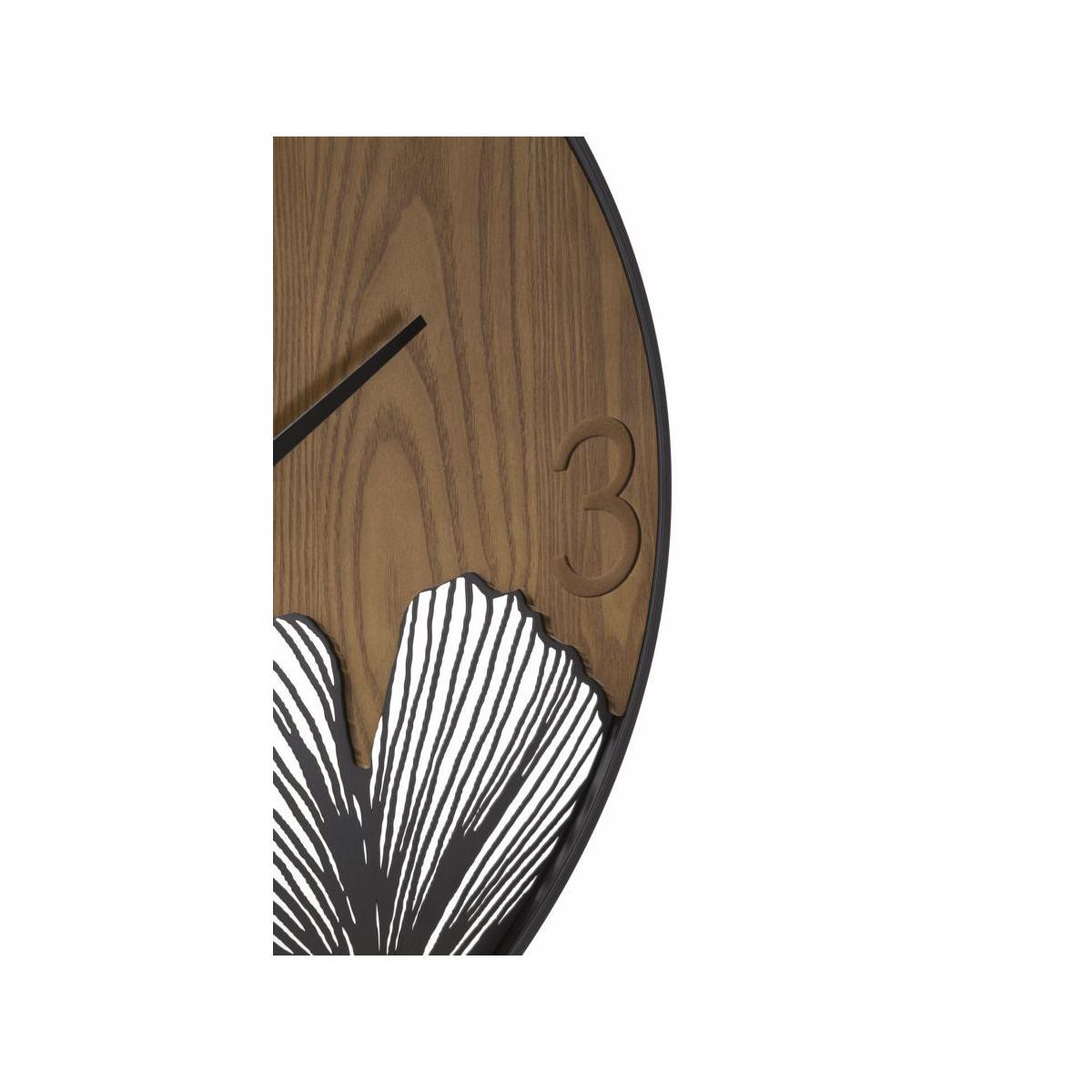 Orologio muro super wood leaf