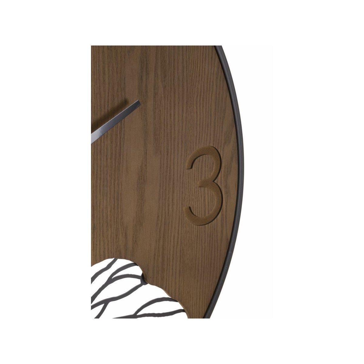 Orologio muro wood leaf