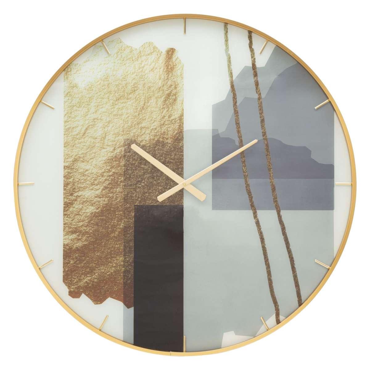 Orologio muro glass motif