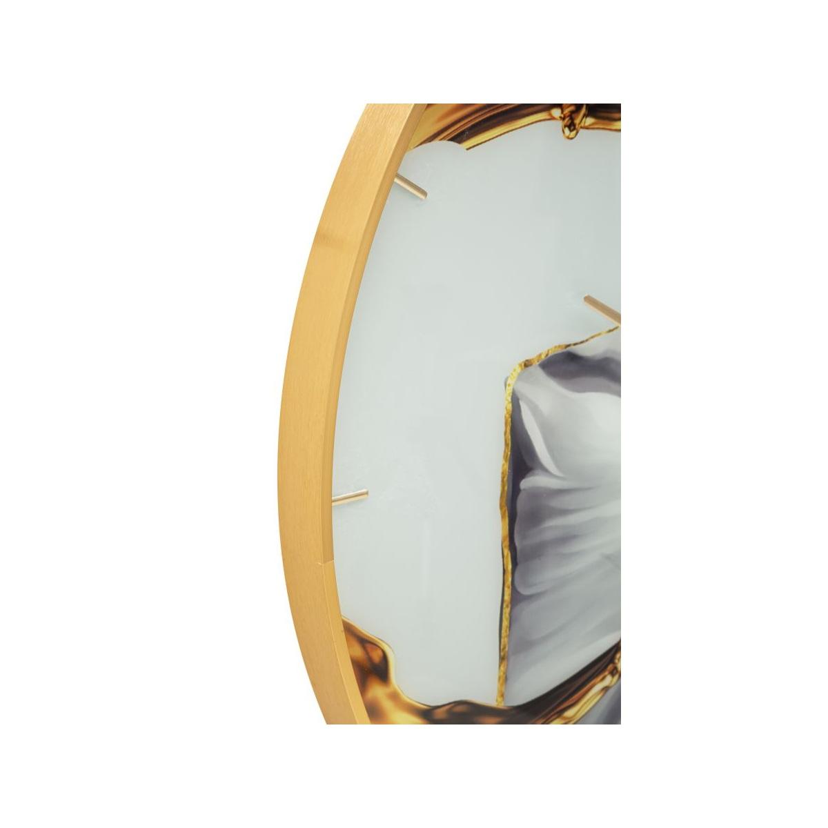 Orologio muro glass rose