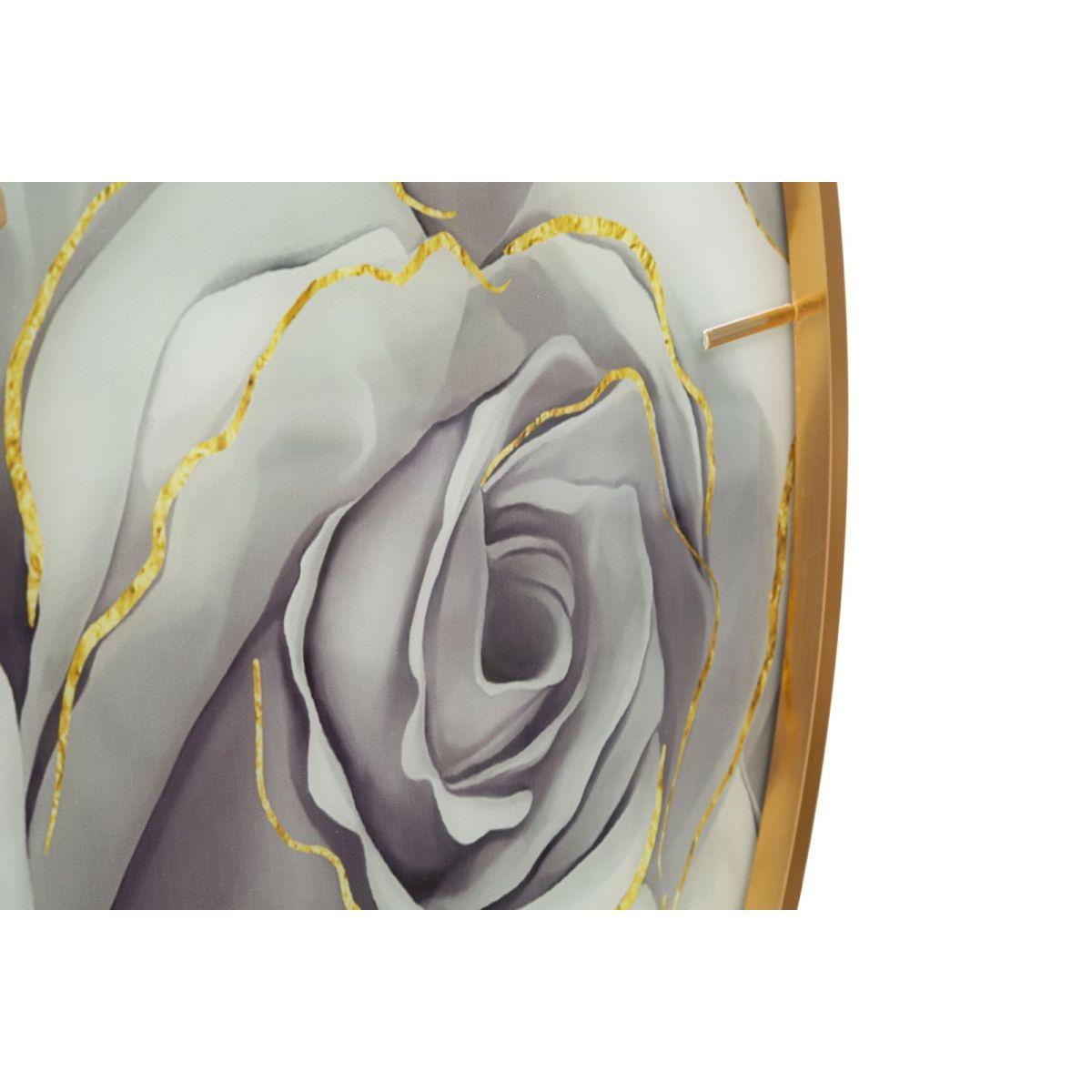 Orologio muro glass rose