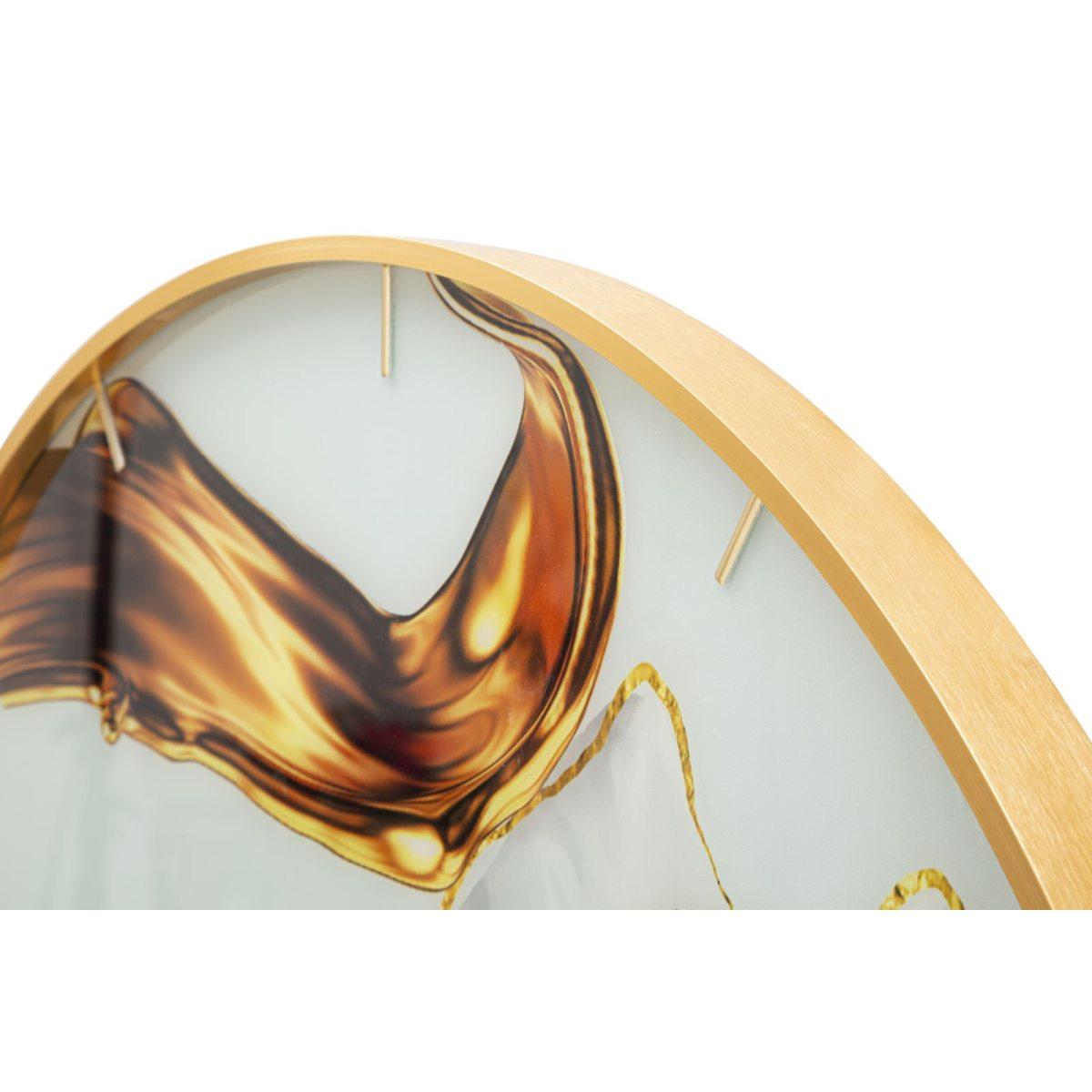 Orologio muro glass rose