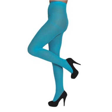 Collant azzurre turchese