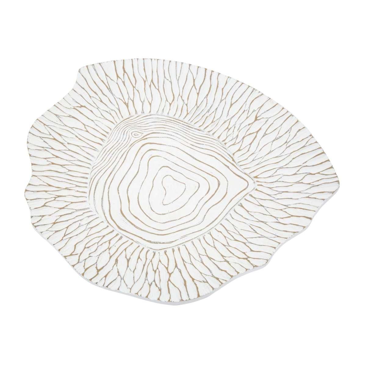Piatto svuota tasche resina 37 x 34 x 6 cm
