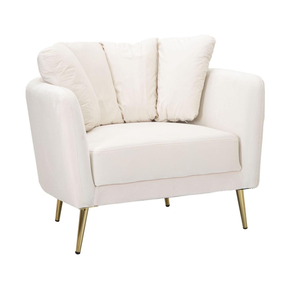 Poltrona kiev crema 88 x 77 x 74 cm