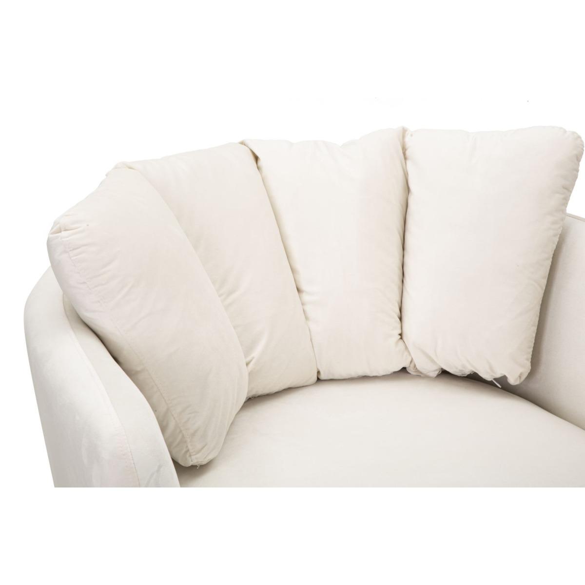 Poltrona kiev crema 88 x 77 x 74 cm