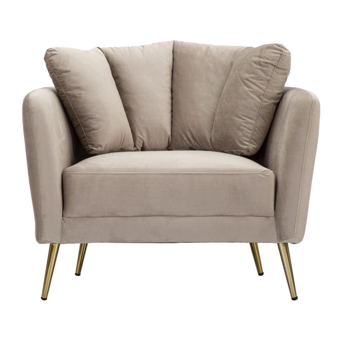 Poltrona kiev grigia 88 x 77 x 74 cm