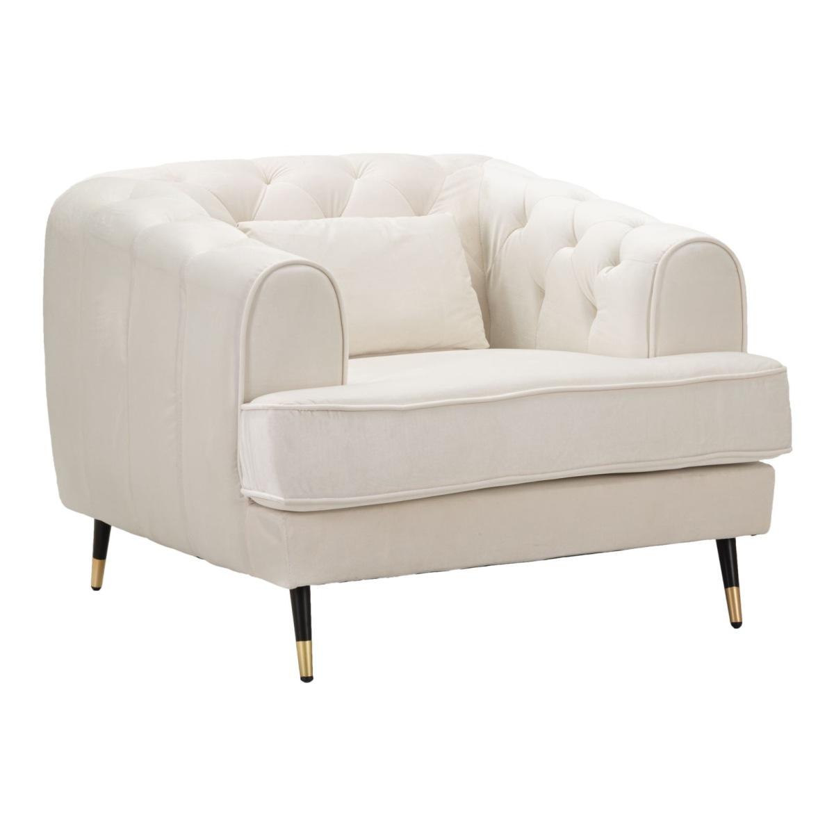 Poltrona praga crema 93 x 86 x 71 cm