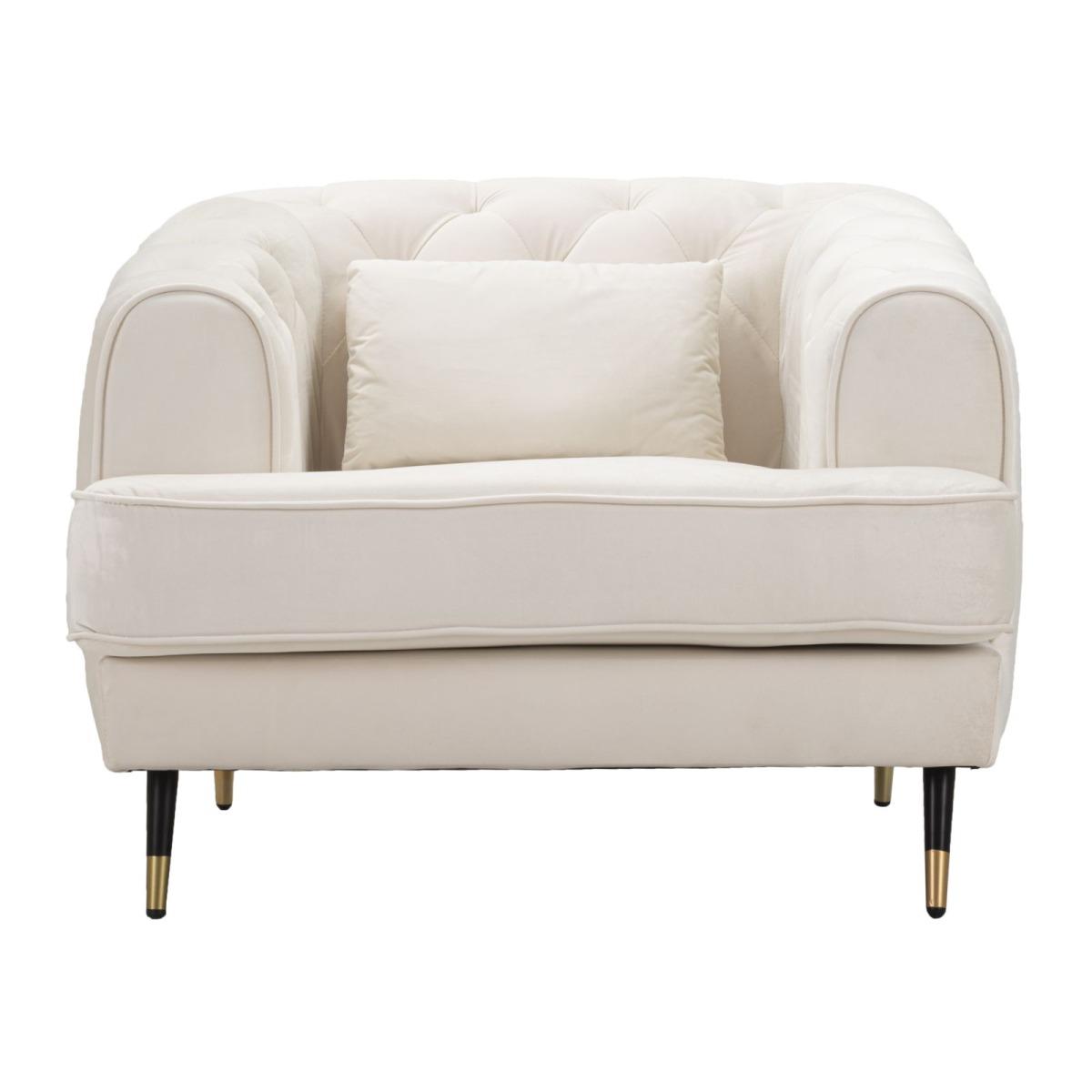 Poltrona praga crema 93 x 86 x 71 cm