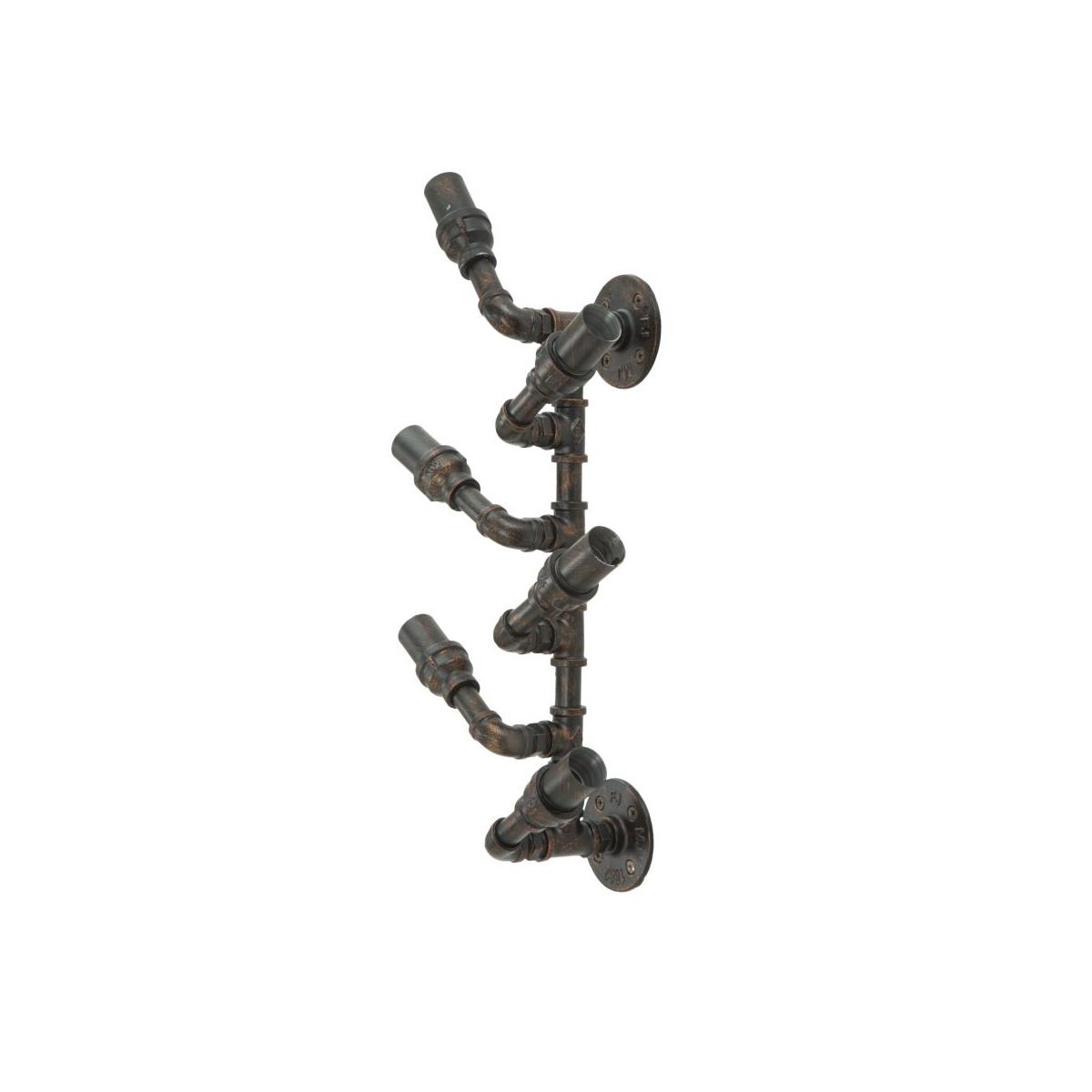 Porta Bottiglie Da Muro Manhattan 6 Posti cm.27x15x60