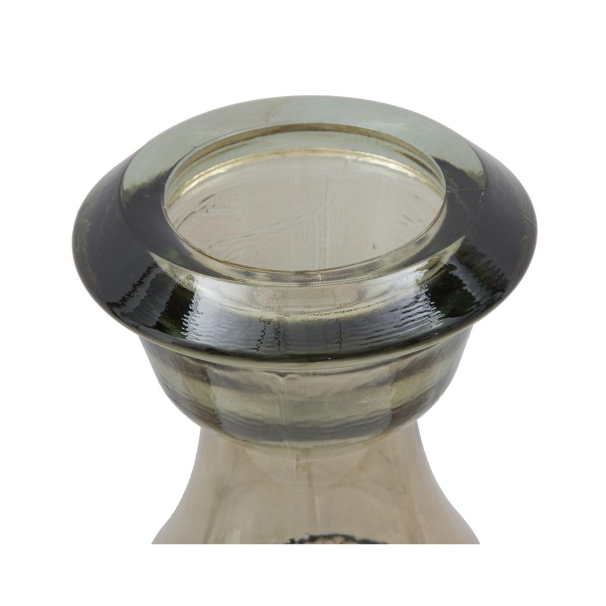 Portacandela vetro riciclato made in spain