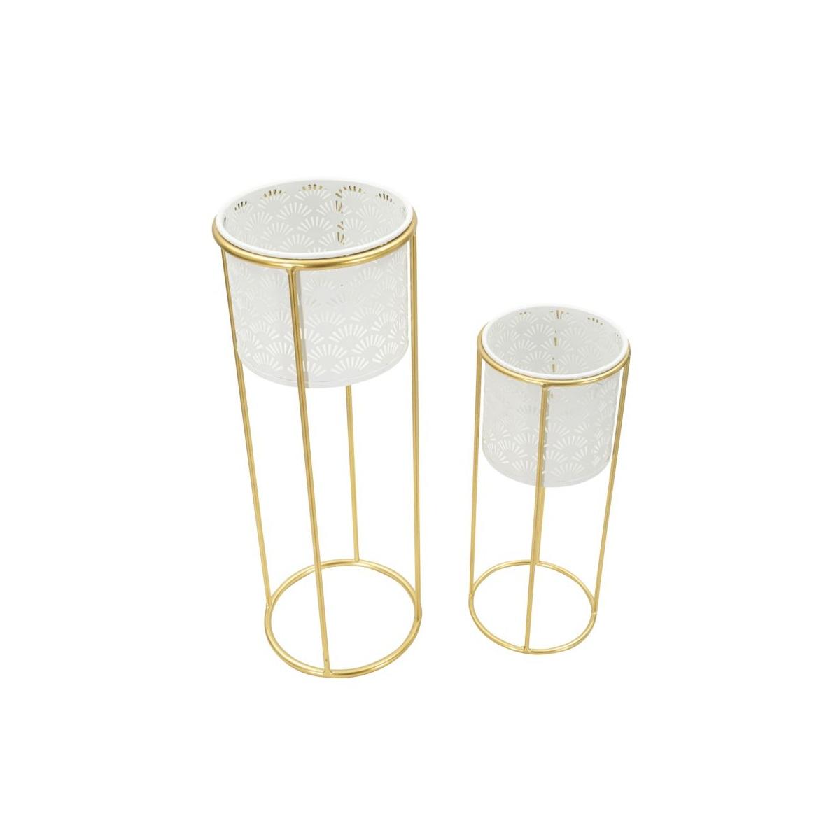 Porta vasi whity coppia
