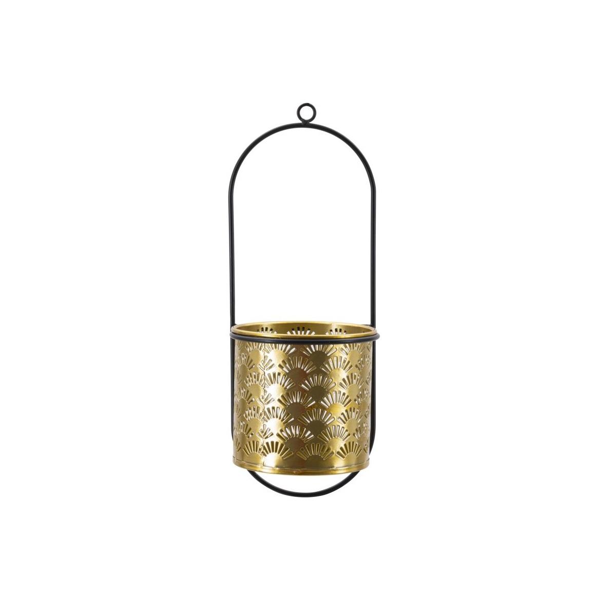 Porta vaso da muro hong 14 x 14 x 37 cm