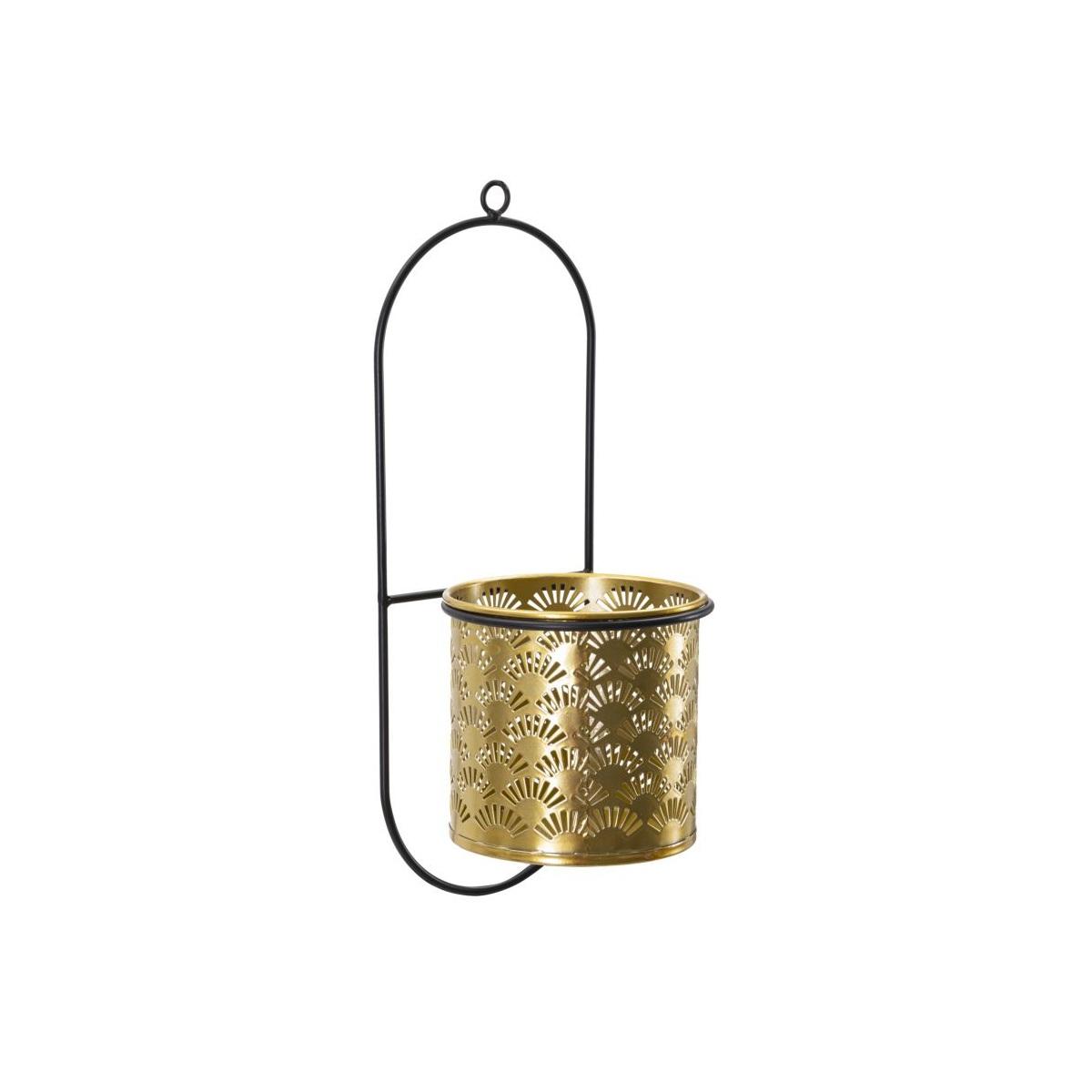 Porta vaso da muro hong 14 x 14 x 37 cm