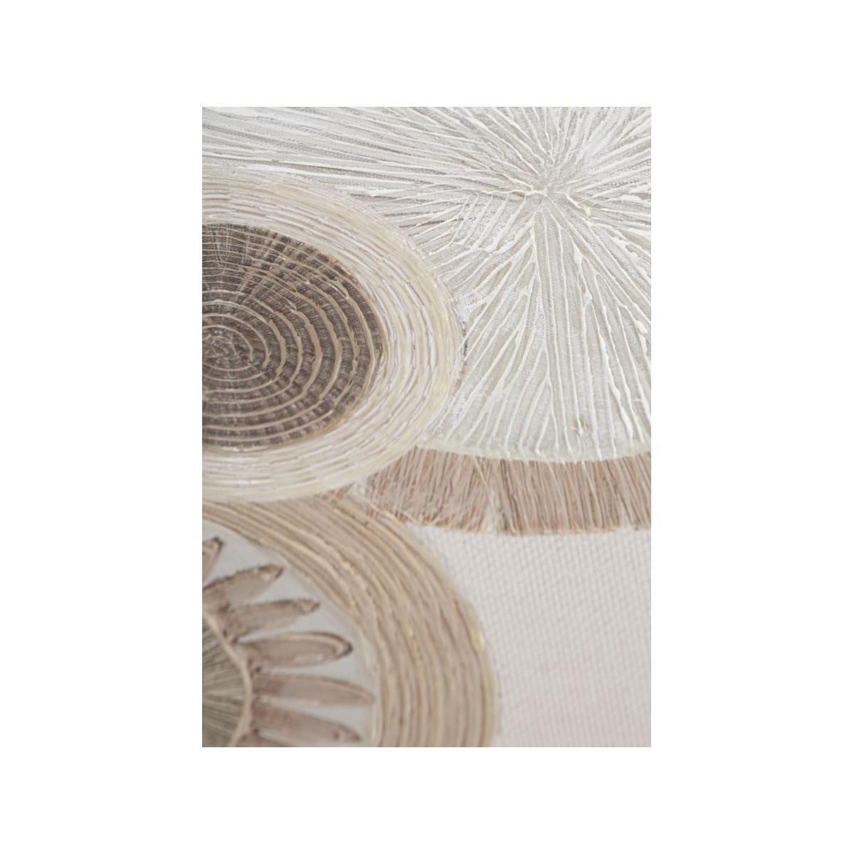 Quadro dipinto tela circly inserti mod 50 x 3,2 x 100 cm