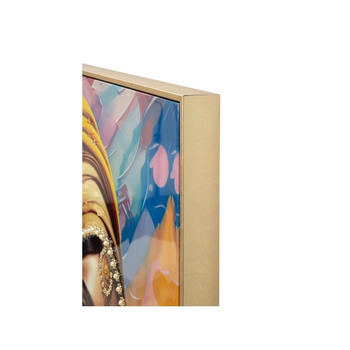 Quadro dipinto tela cornice samira mod 72 x 4,5 x 102 cm